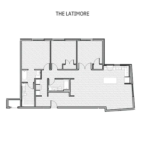 Floor plan Latimore (Income Restricted)