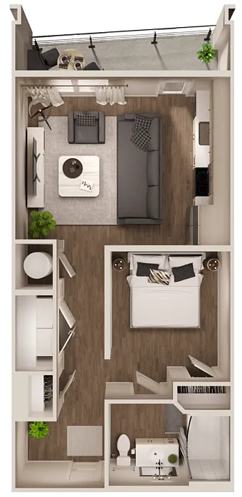 Floor plan S1A