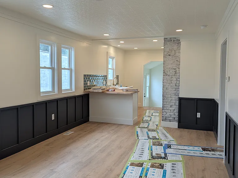 Prior photos from remodel & unfurnished