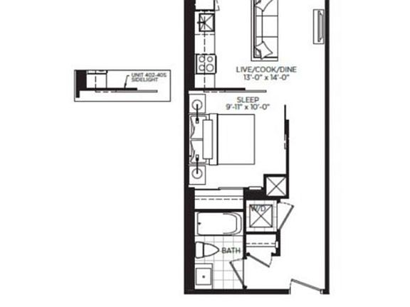 4th image of 285 Dufferin St #504