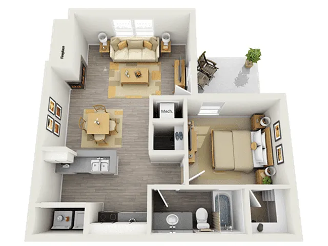 Floor plan The Plains