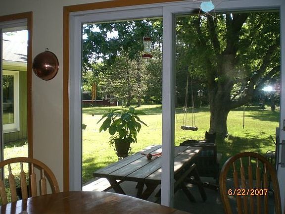 view from kitchen