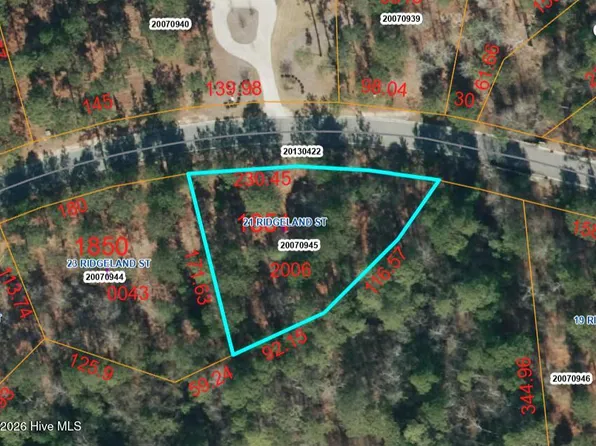 21 Ridgeland Street LOT 1851, Pinehurst, NC 28374