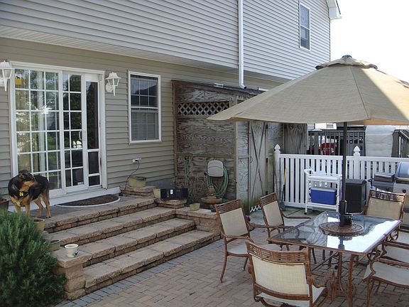 Rear Stairs to Patio