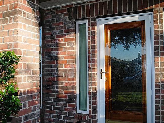 *RECENT STORM DOOR AND FRONT DOOR*