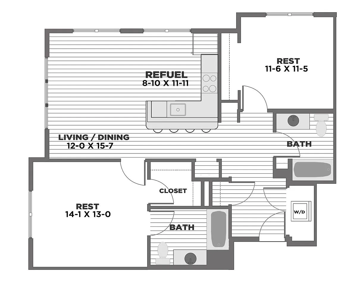 Floor plan B2B