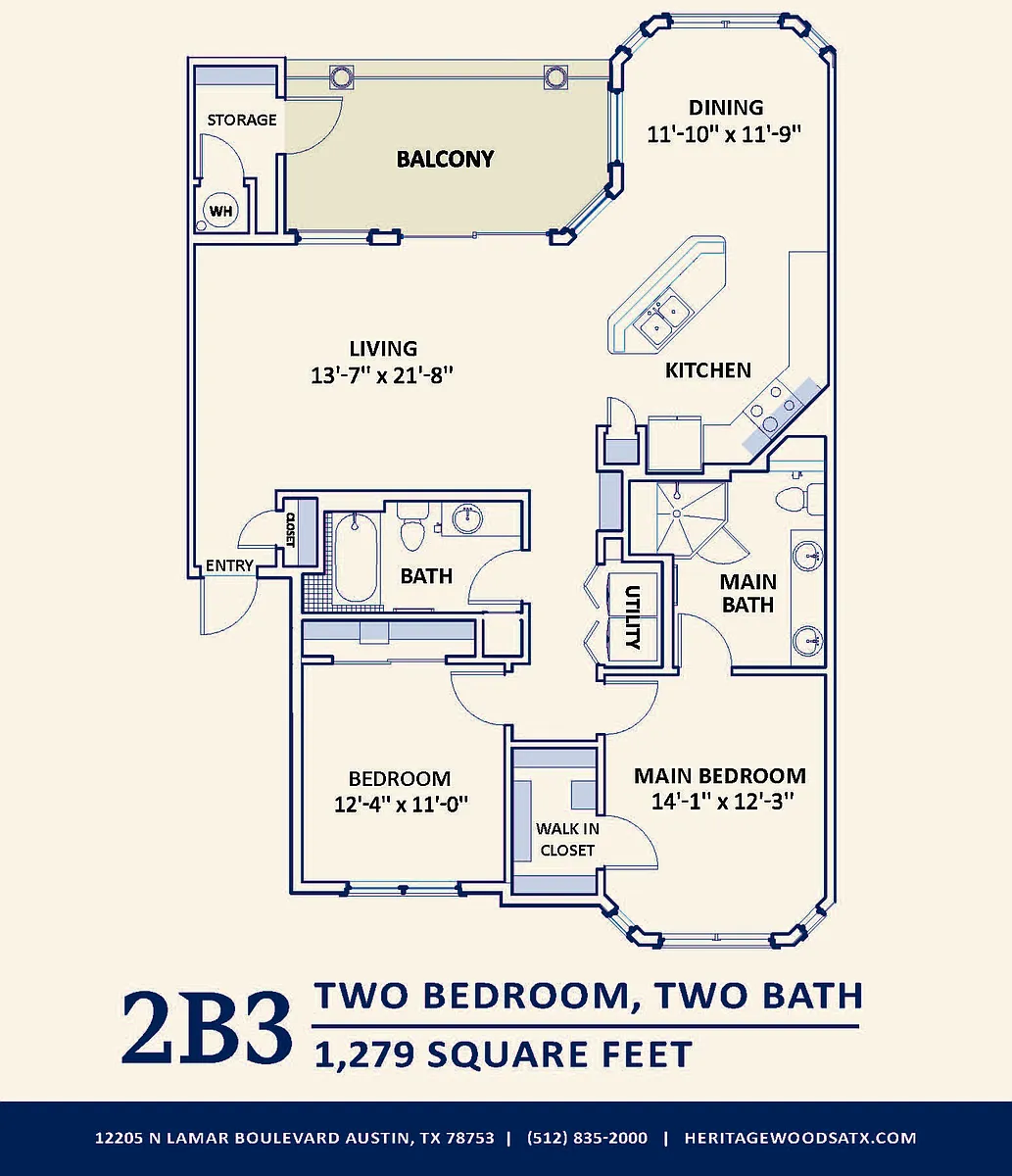 Floor plan 2B3