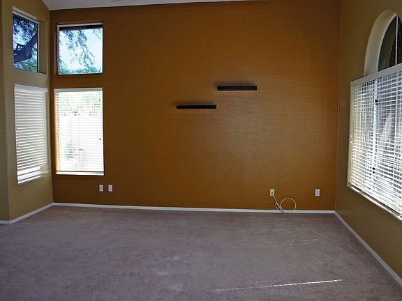 Formal Living with vaulted ceilings