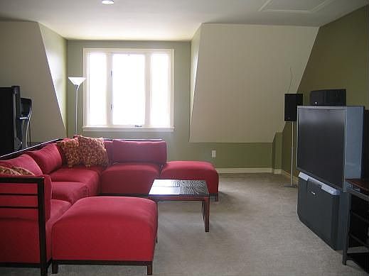 Rec Room above the garage