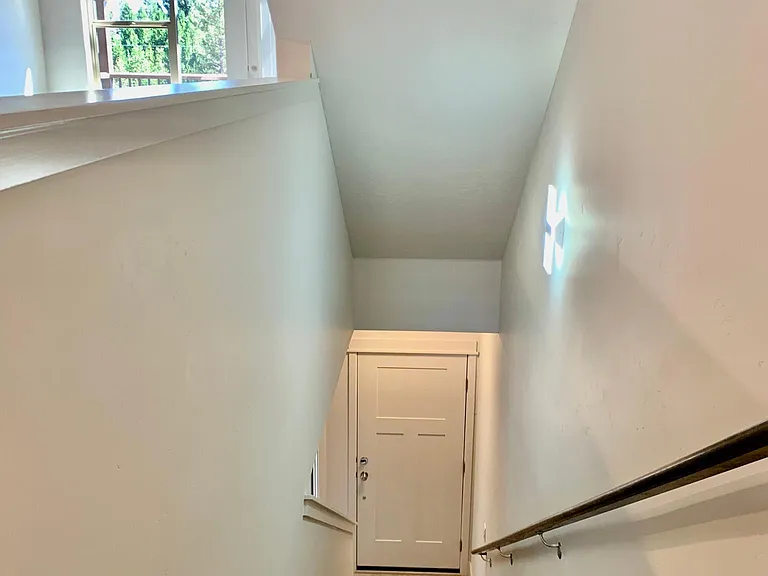 front door view and level one staircase