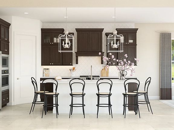 Kitchen with center island