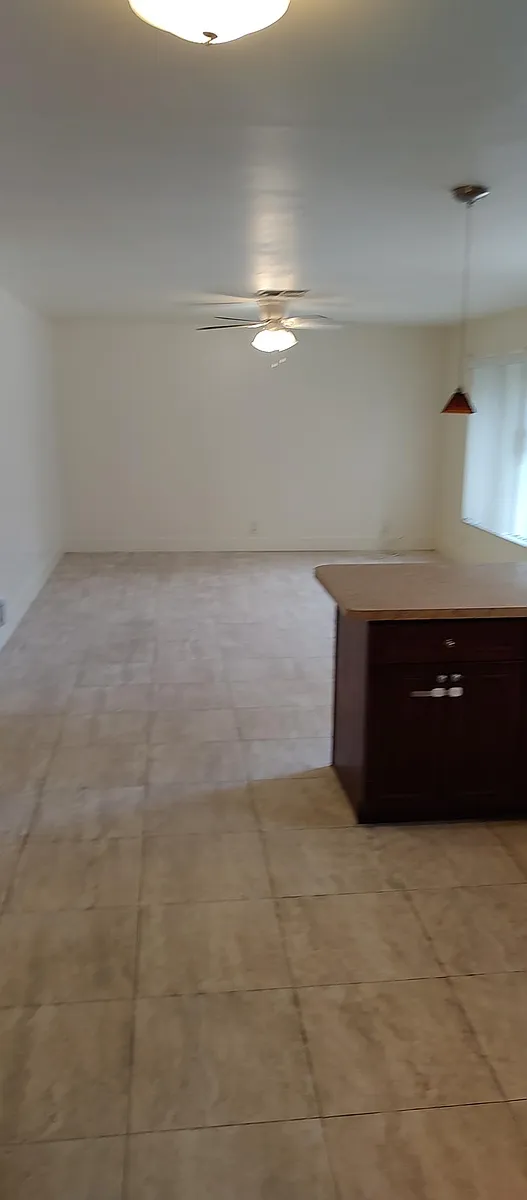Kitchen and living room - open floor plan - 12126 Gibbs Rd