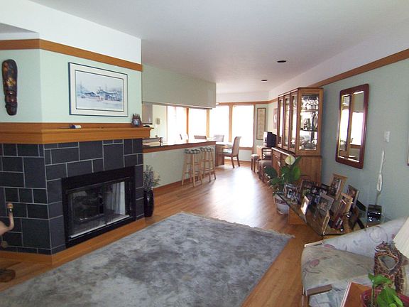 second level-fireplace