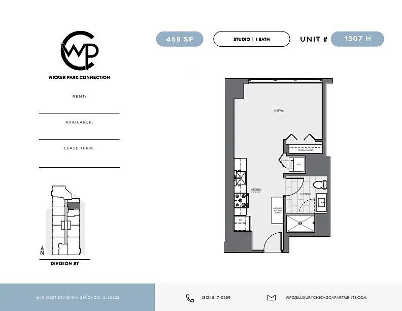 Floor plan 1307-H