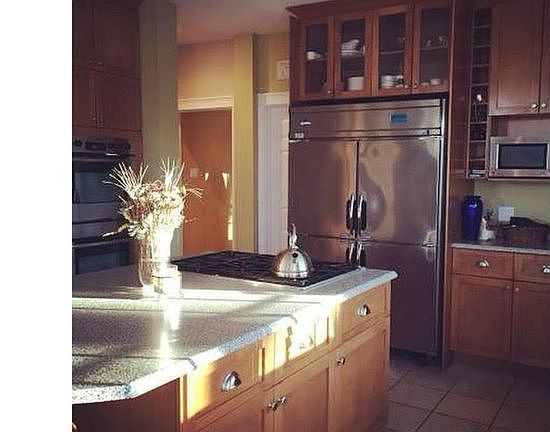 Gourmet kitchen. Double oven