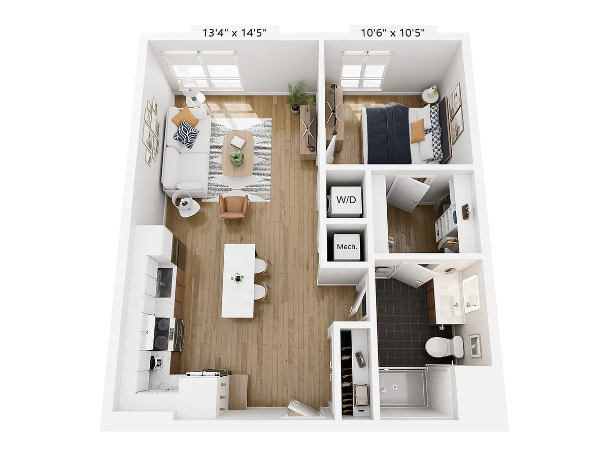 Floor plan A17