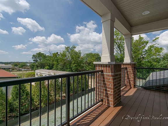 view from balcony