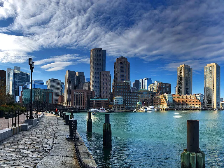 Scenic Waterfront Promenade Near The Landing at Vinnin Square