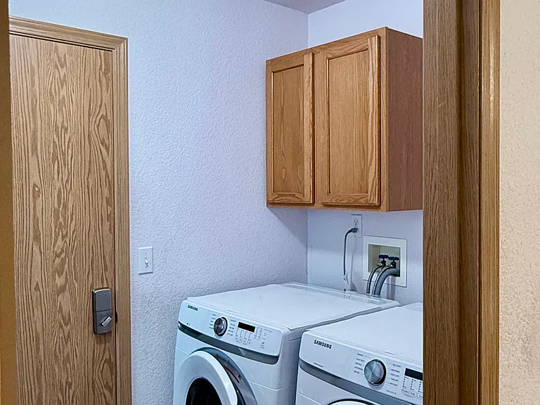 Laundry area