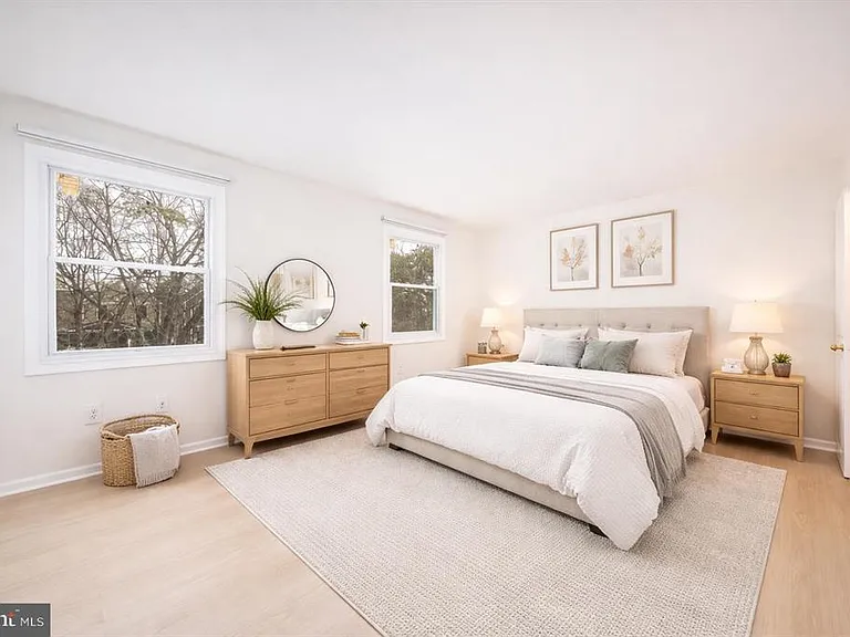 Primary Bedroom Virtually Staged