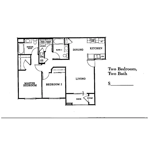 Floor plan 2X2