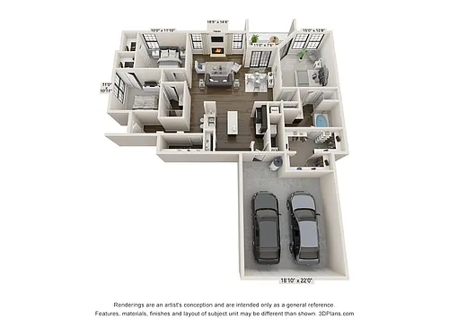 Floor plan Malbec Renovated