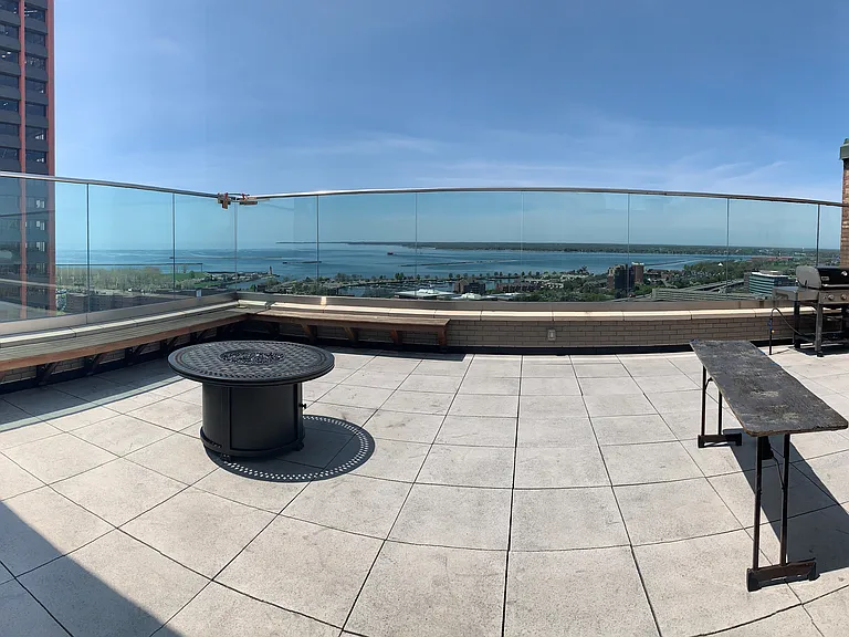 Rooftop Patio with Gas Grill & Gas Fire Pit