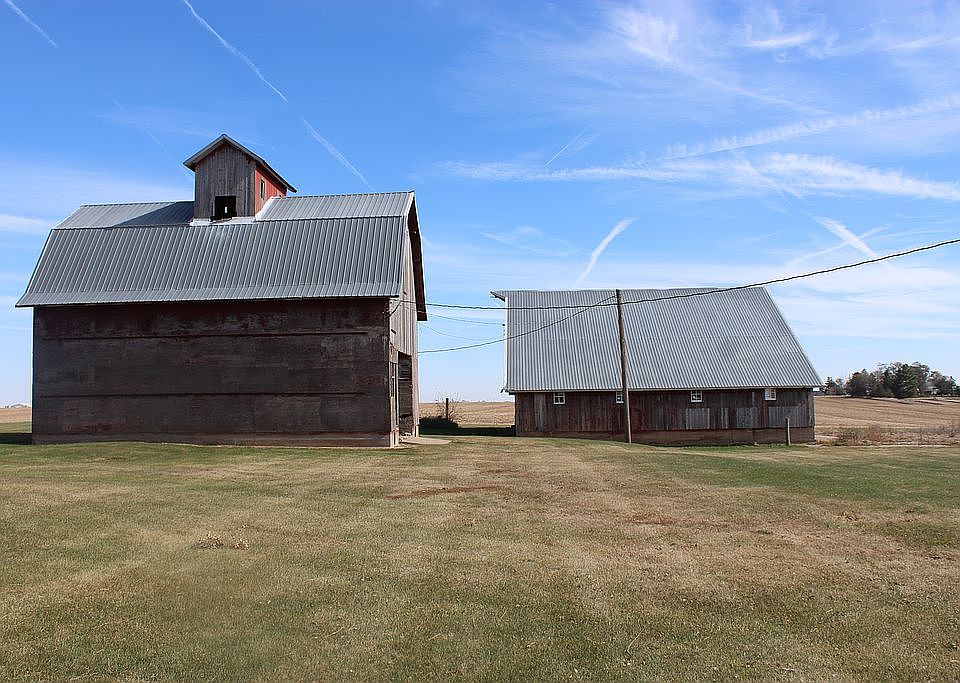 Outbuildings, east edge