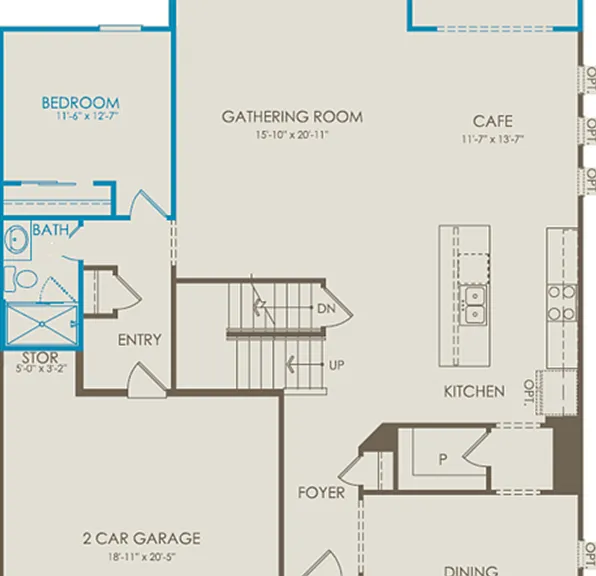 main living floor