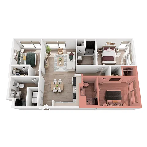 Floor plan C2C