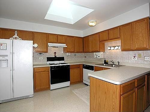 Dazzling skylit Kitchen
