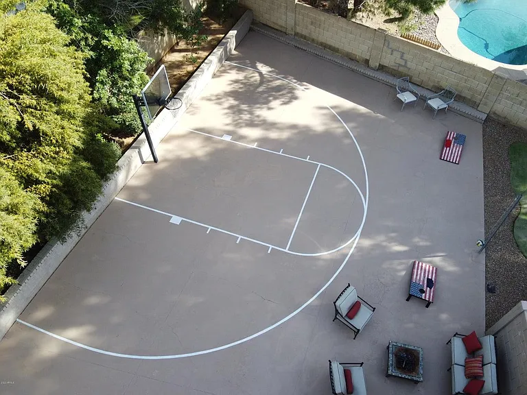 Basketball at this home