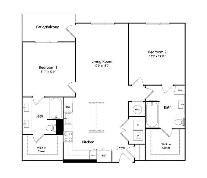 Floor plan B1