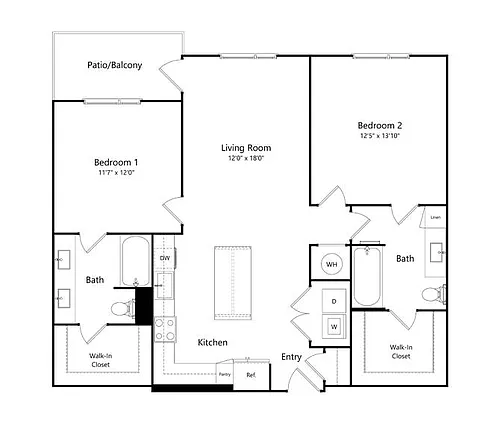Floor plan B1