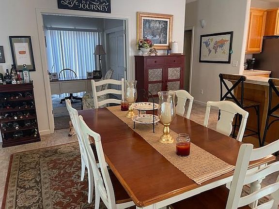dining room looking from patio door