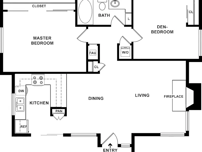 2x1 891 Sq Ft