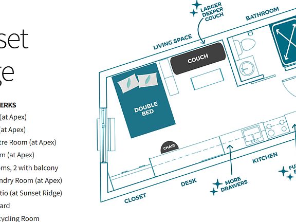 2nd image of 802 Academy Way #244
