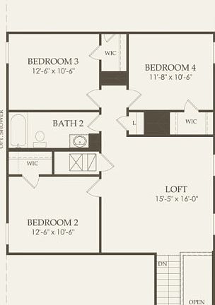 Second Floor 4 br 2.5 ba
