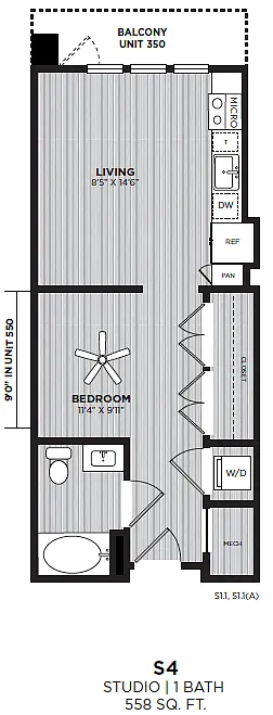 Floor plan S4