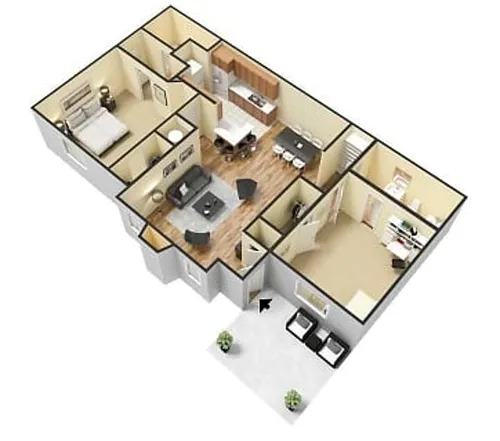 Floor plan B3 The Concord