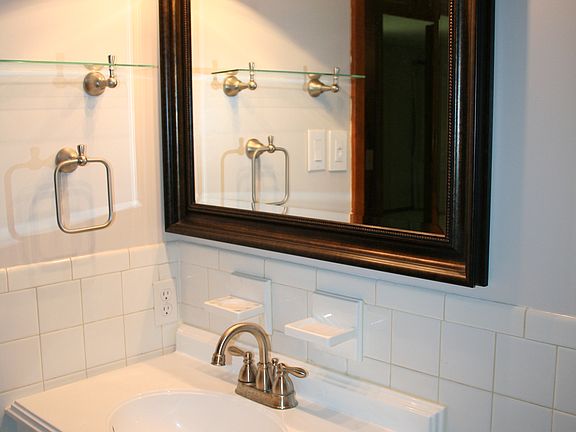 Updated hall bath