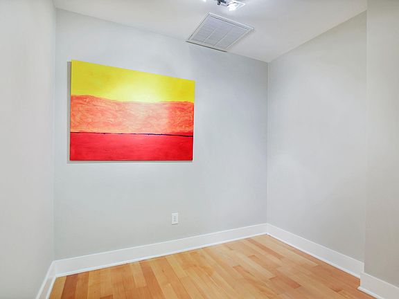 A tugged away spare room that can serve as office, bed room, or peaceful yoga space