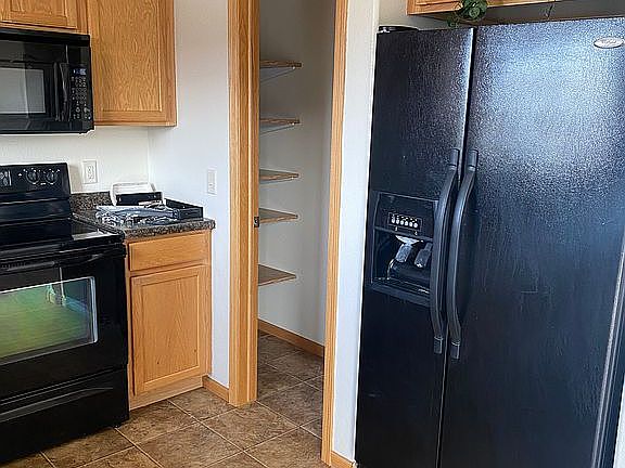 Kitchen with pantry