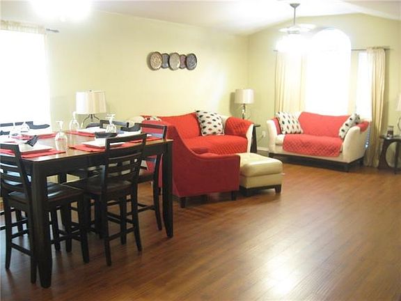 Formal Dining and living areas.