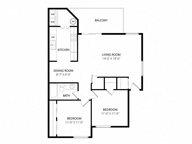 Floor plan 2X1