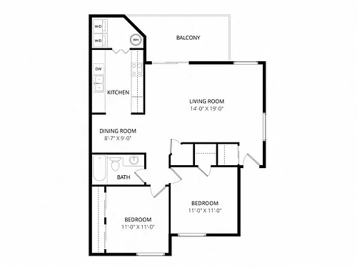 Floor plan 2X1