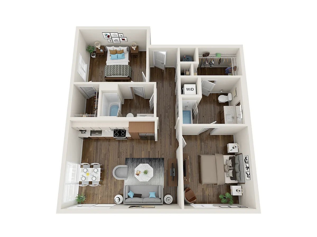 Floor plan B3