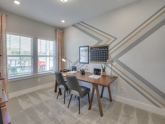 The Rockwell floorplan as modeled at Walton apos s Grove in Nashville, TN.