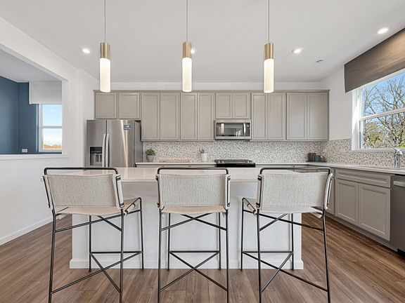 Kitchen with Large Breakfast Bar