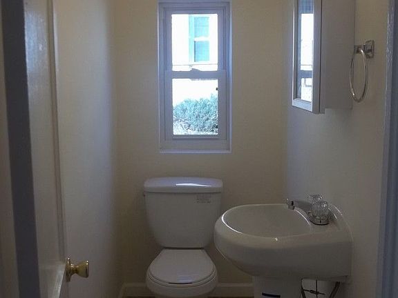 Half bath on 1st floor